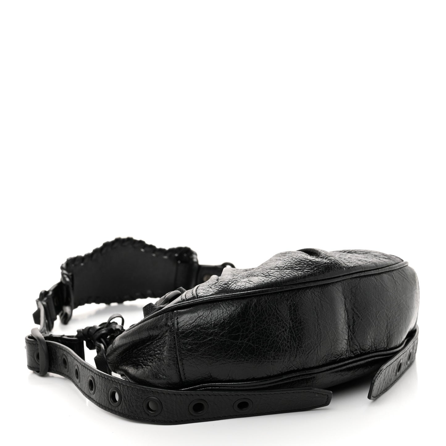 Agneau Arena Le Cagole Shoulder Bag XS Black