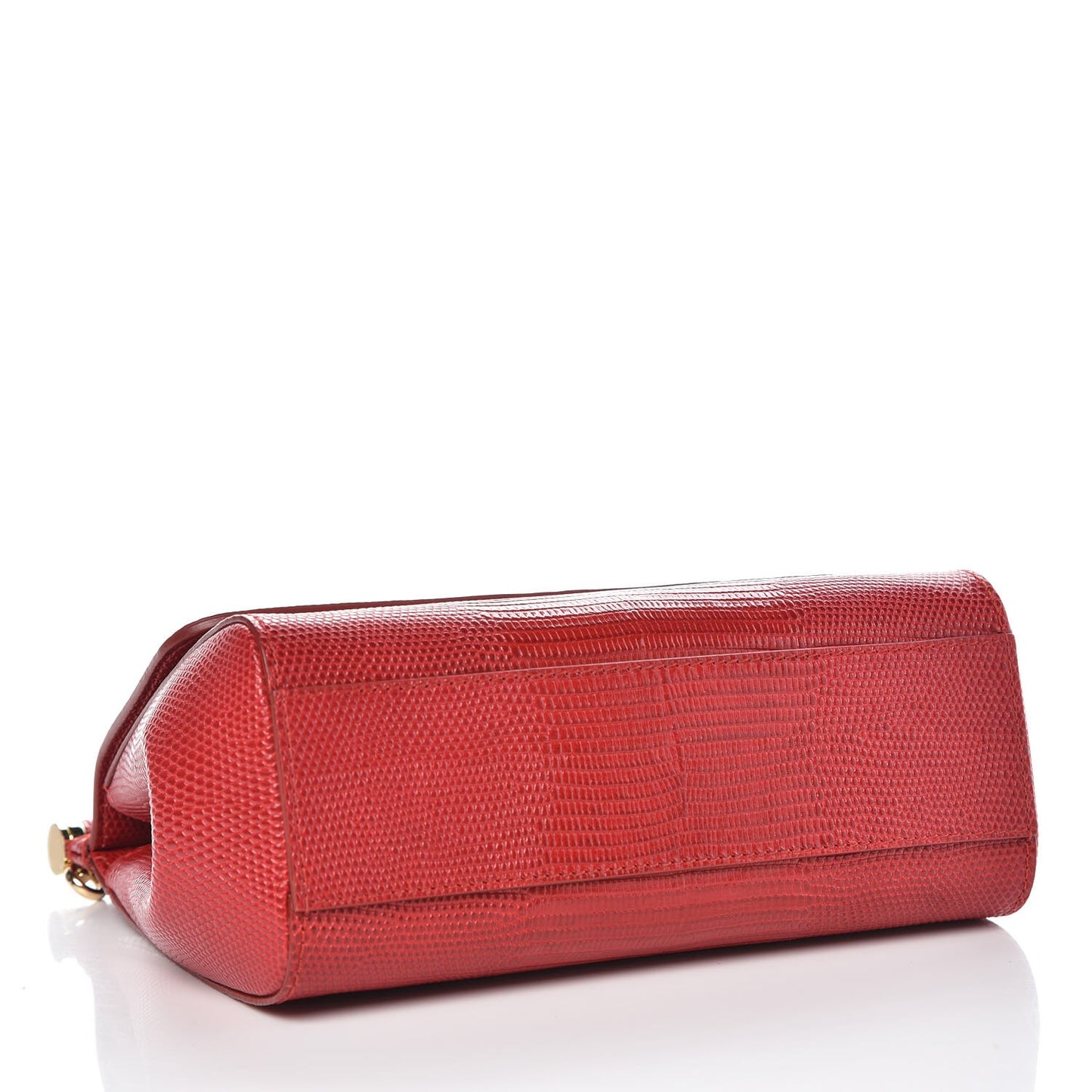 Stampa Iguana Crystal Small Miss Sicily Satchel Rosso