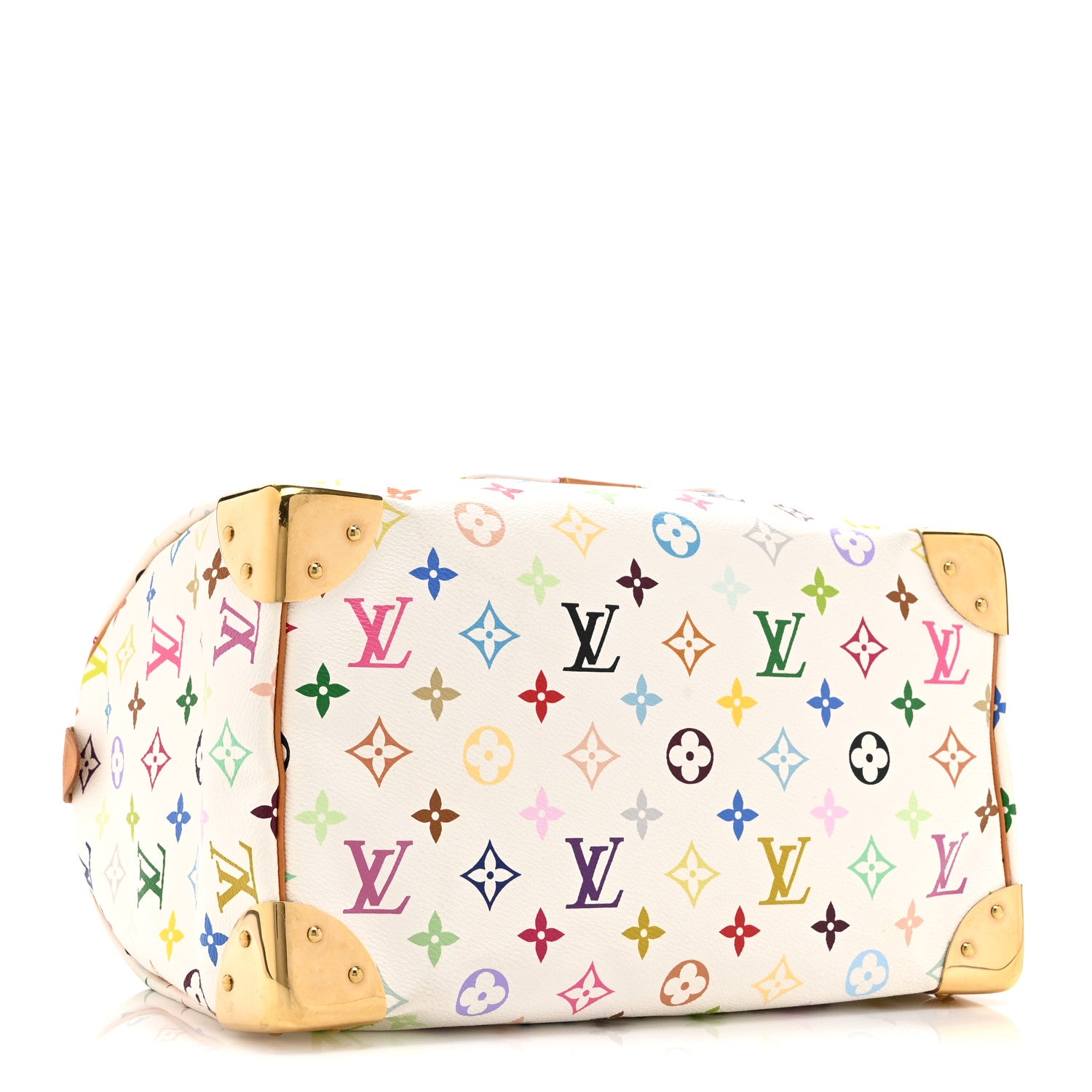 Louis Vuitton Monogram Multicolor Speedy 30 White 7 of 19
