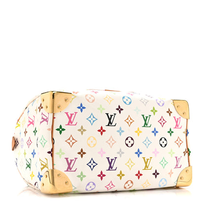 Louis Vuitton Monogram Multicolor Speedy 30 White 7 of 19