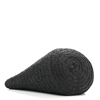 Saint Laurent Raffia Panier Bag Black 4 of 11