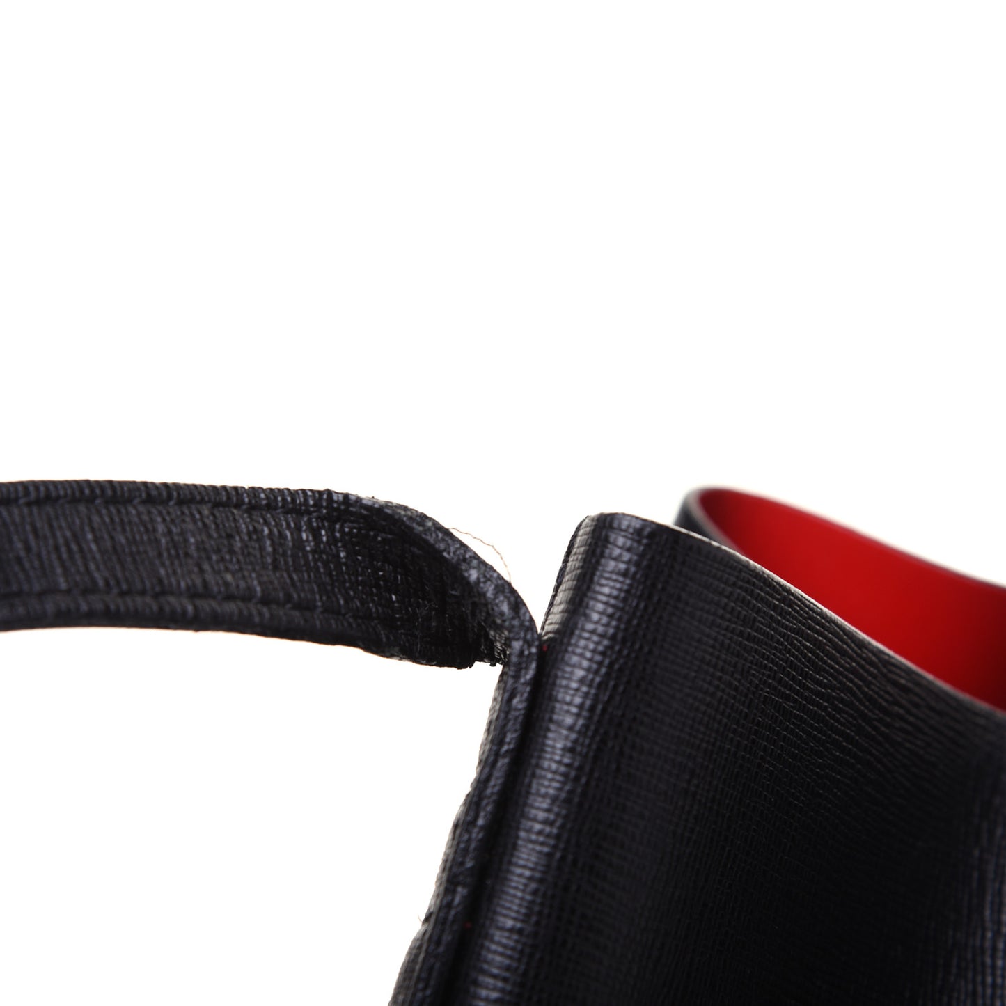 Saffiano Bucket Bag Black Flamma