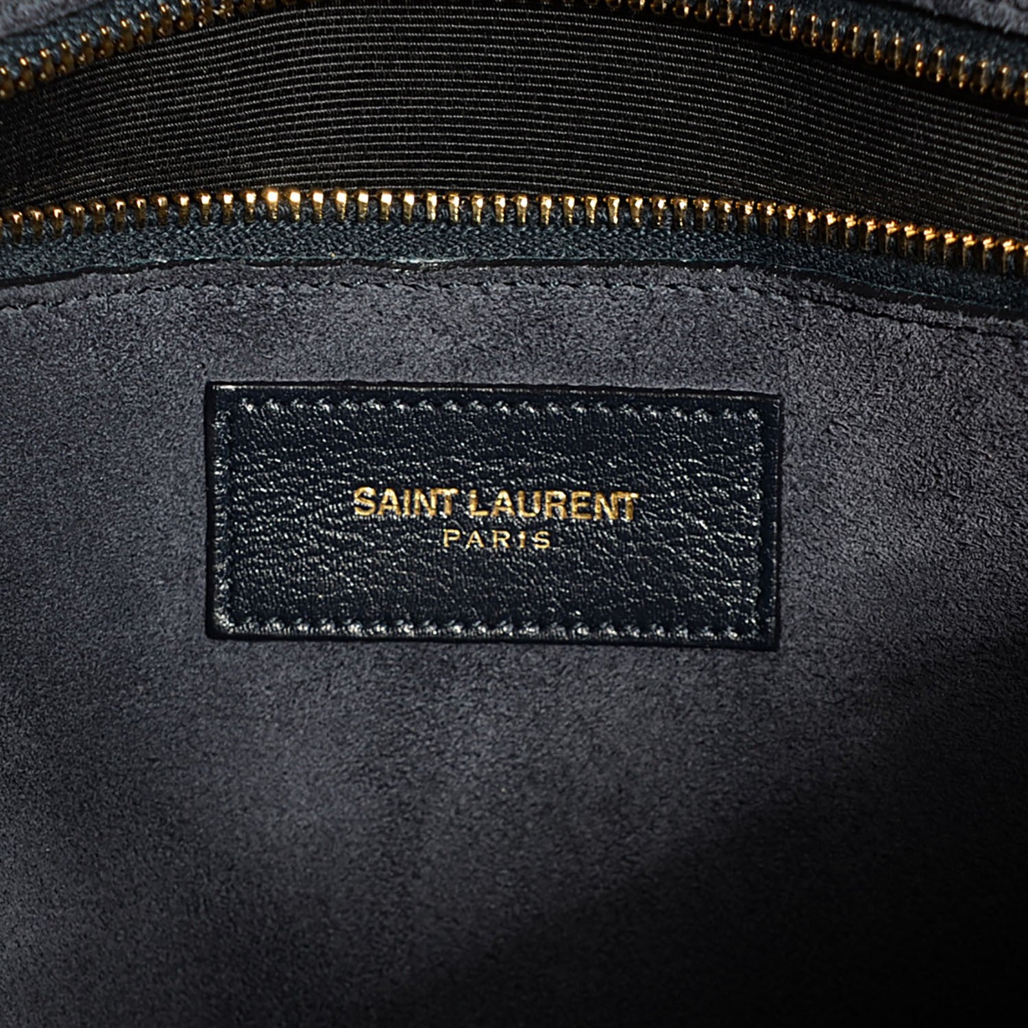 Saint Laurent Calfskin Large Sac de Jour Carryall Navy Blue 6 of 9