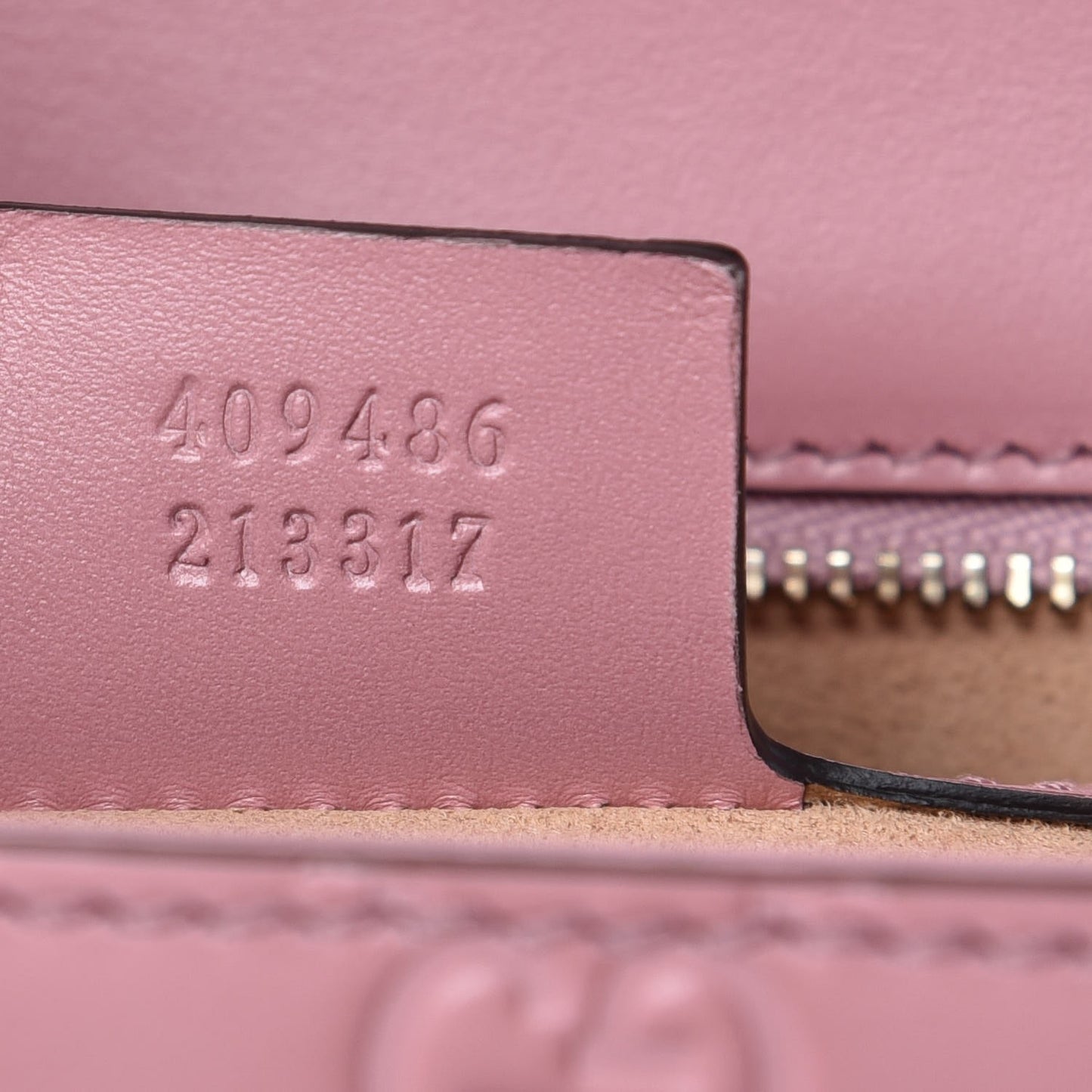 Guccissima Signature Medium Padlock Shoulder Bag Rose Baby Candy