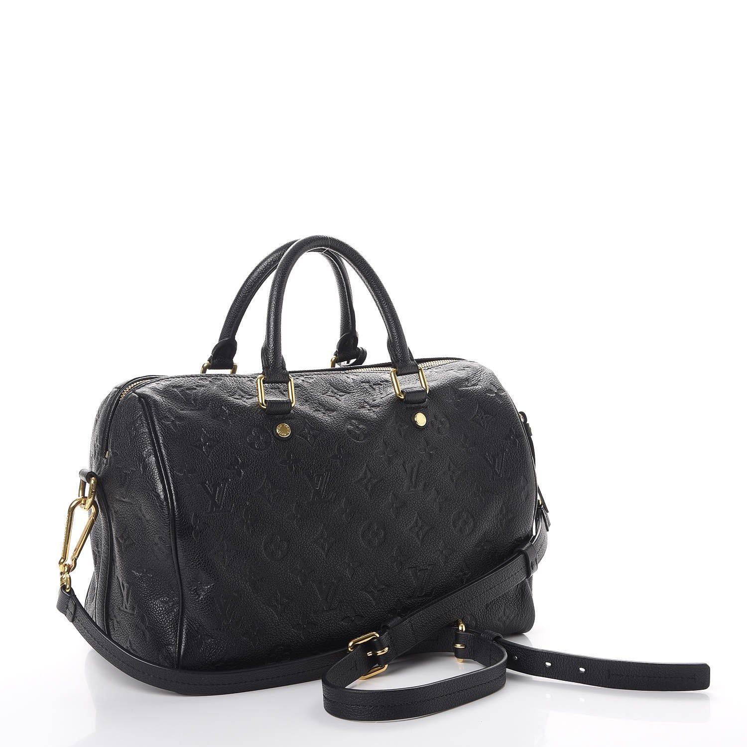 Louis Vuitton Empreinte Speedy Bandouliere 30 Black 3 of 12