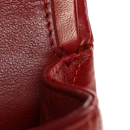 Chanel Lambskin Quilted Medium Double Flap Red 7 of 14