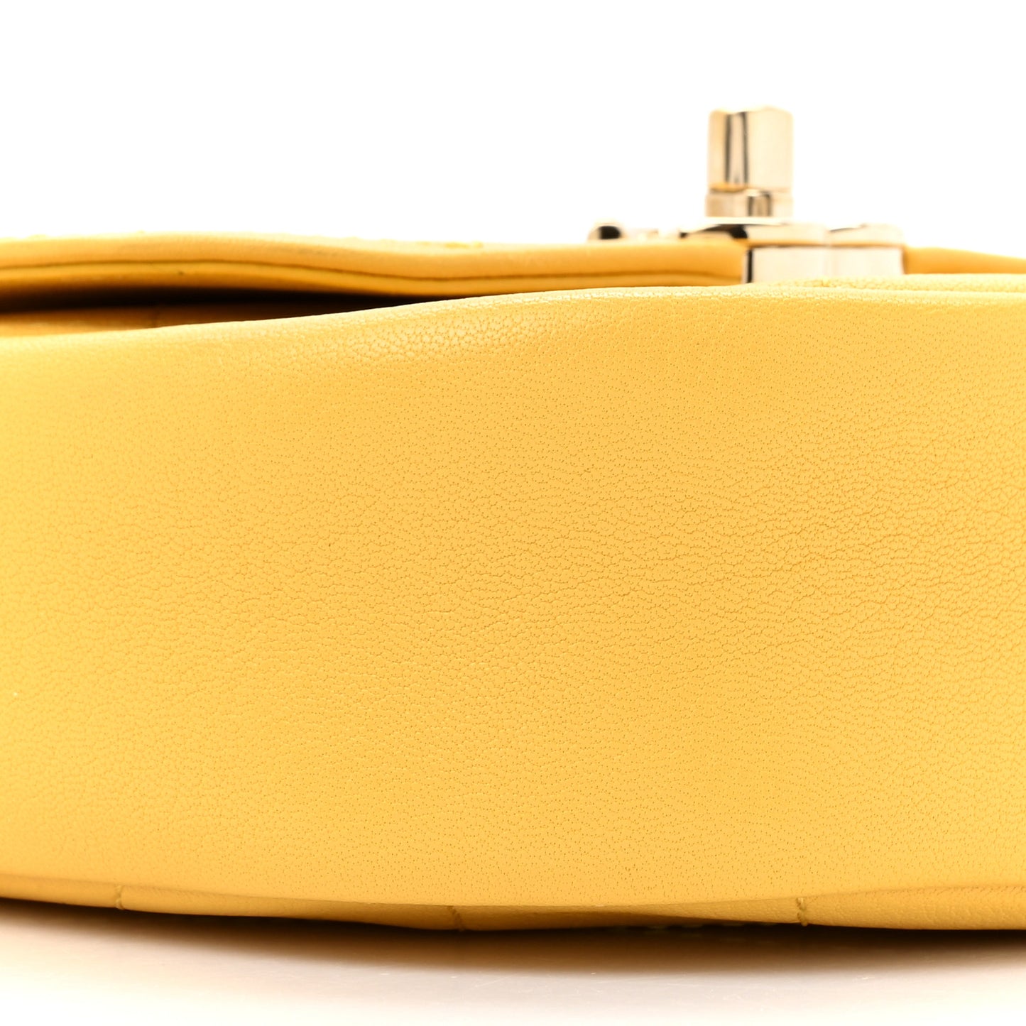 Goatskin Stitched Casual Trip Messenger Flap Yellow