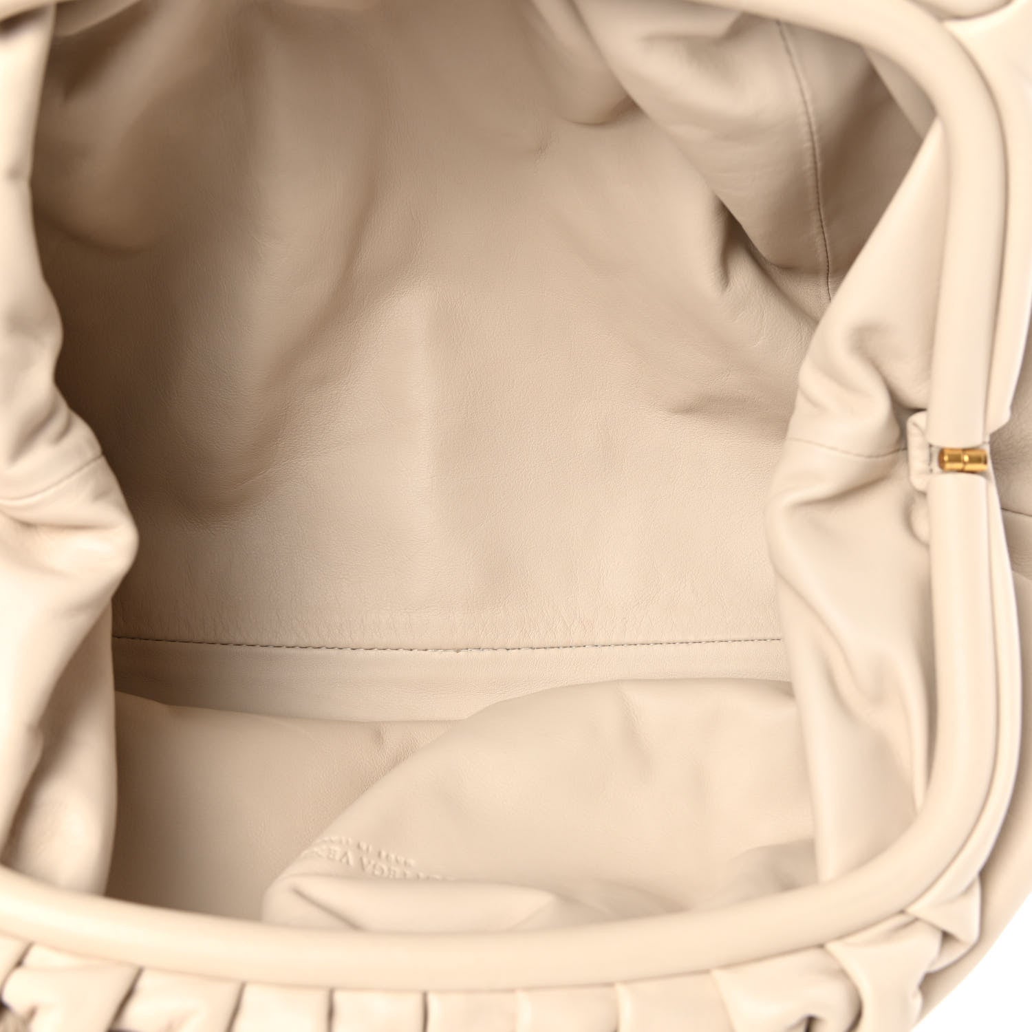Bottega Veneta Smooth Butter Calf The Pouch Oversized Clutch Mist 6 of 10