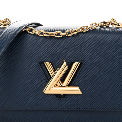 Louis Vuitton Epi Twist Shoulder Bag MM Indigo 8 of 11