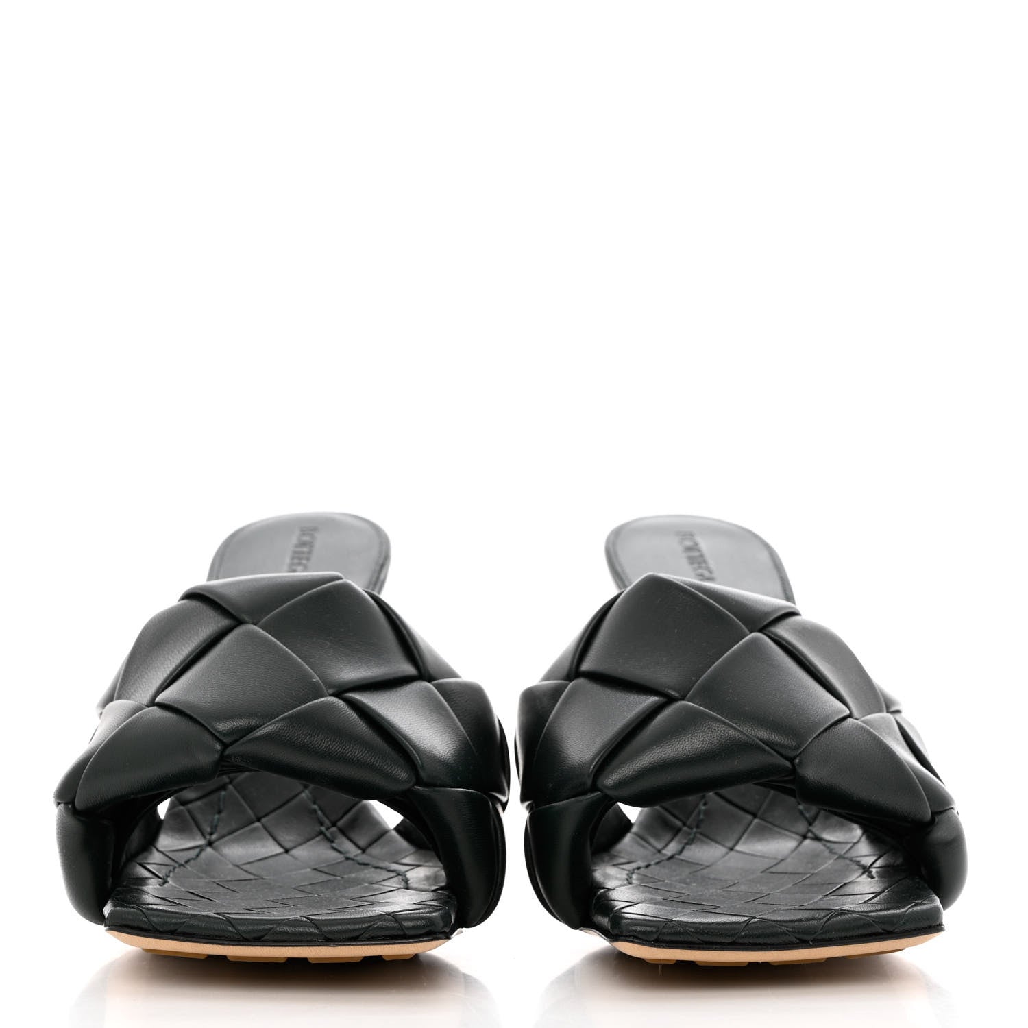 Bottega Veneta Nappa Maxi Intrecciato Lido Mule Sandals 36 Inkwell 2 of 8