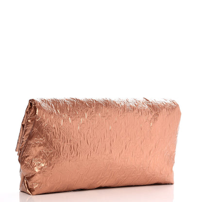 Louis Vuitton Jacquard Quilted Monogram Limelight Clutch GM Rose Gold 3 of 8