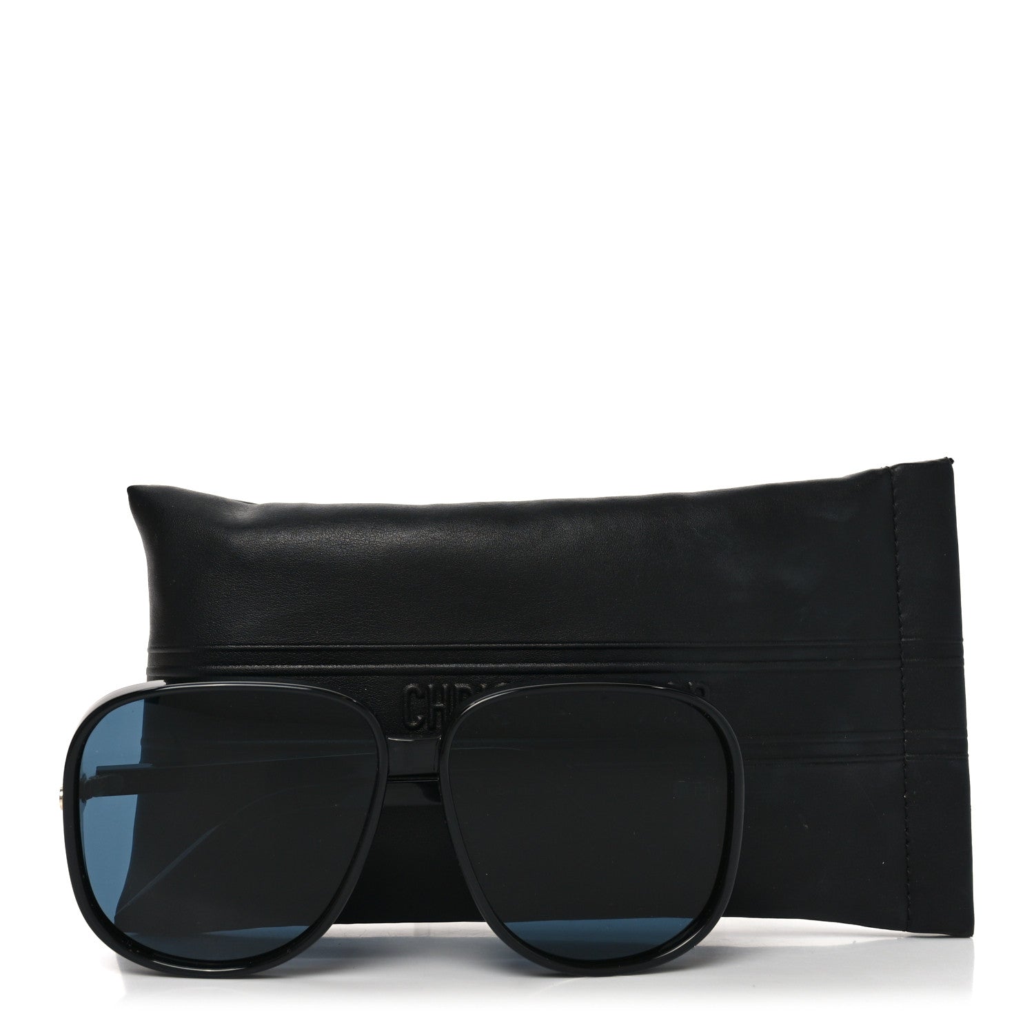 Christian Dior Transparent Acetate D-Doll Sunglasses Black 8 of 8
