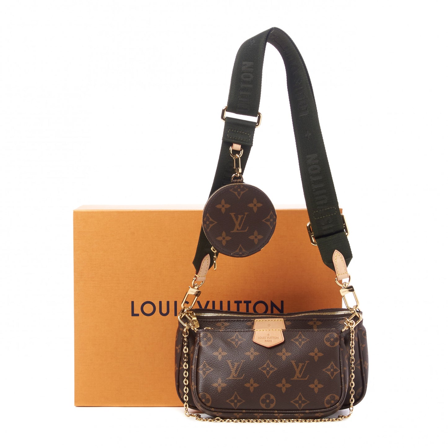 Monogram Multi Pochette Accessories Kaki