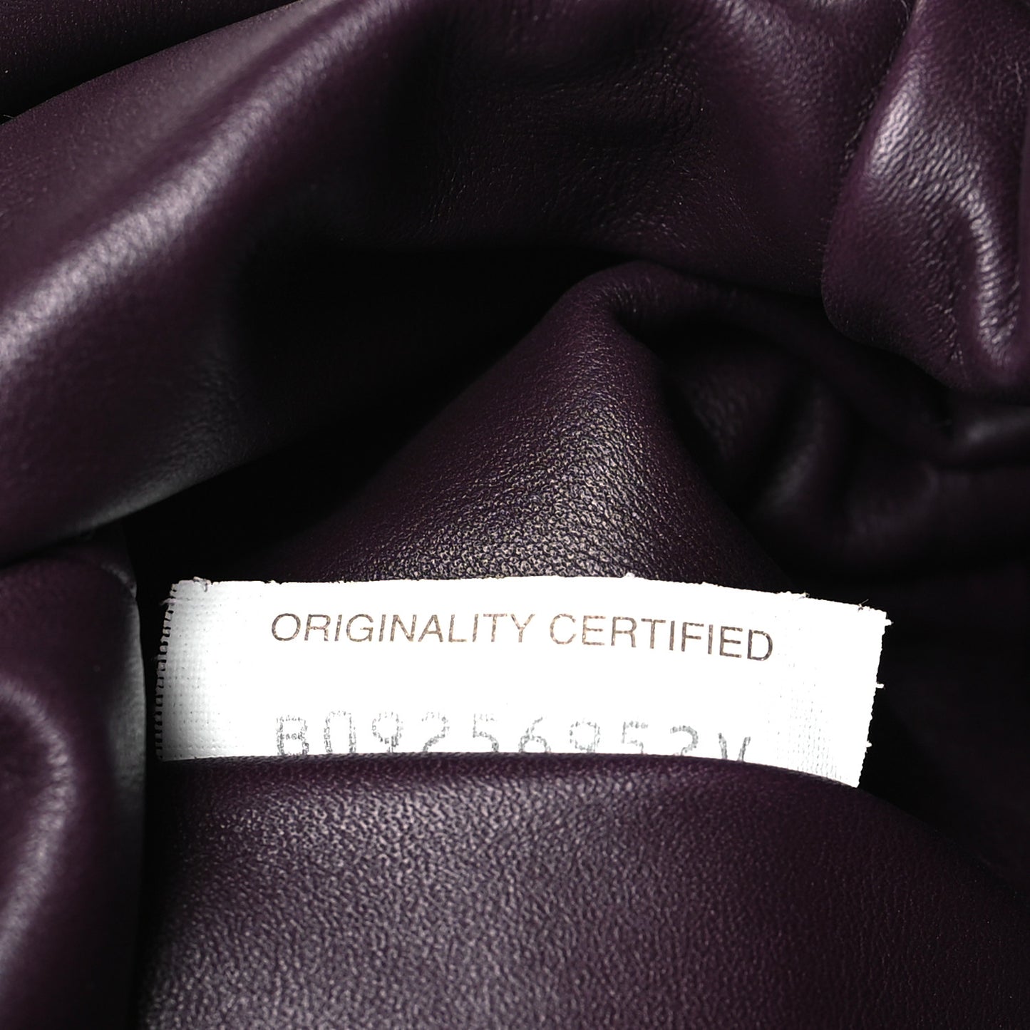 Butter Calfskin The Mini Pouch Grape