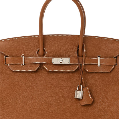 Hermes Togo Birkin 35 Gold 8 of 11