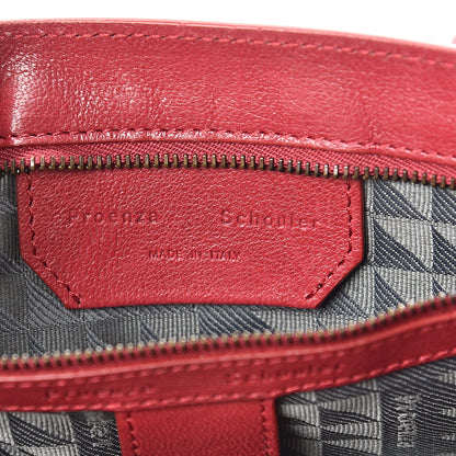 Proenza Schouler Lambskin Extra Large PS1 Satchel Chianti 7 of 17