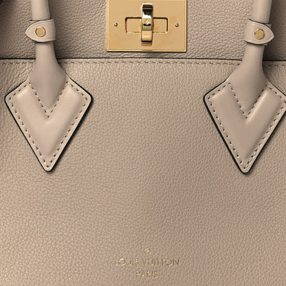 Louis Vuitton Calfskin Monogram On My Side PM Greige 7 of 10