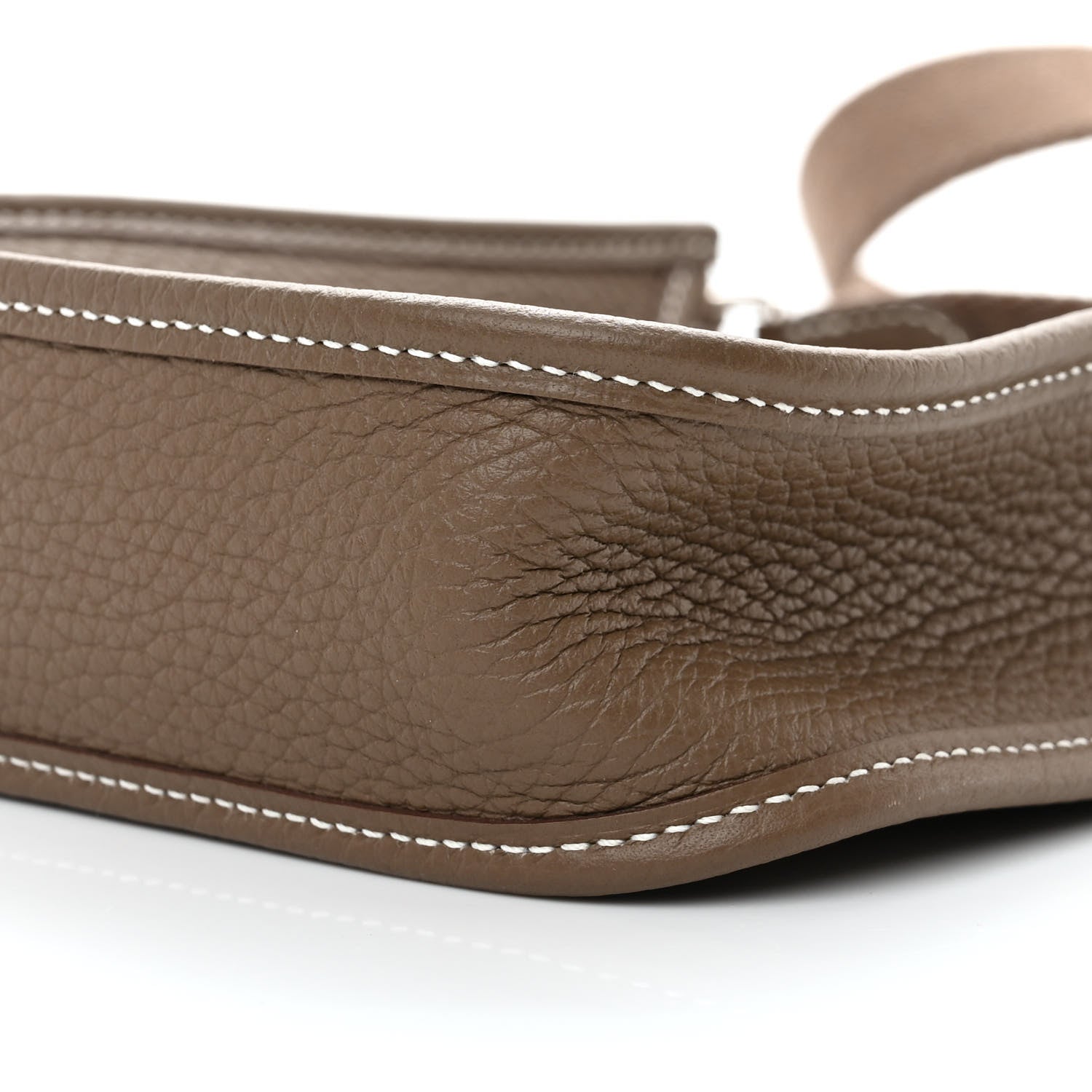 Hermes Taurillon Clemence Evelyne TPM Etoupe 10 of 14