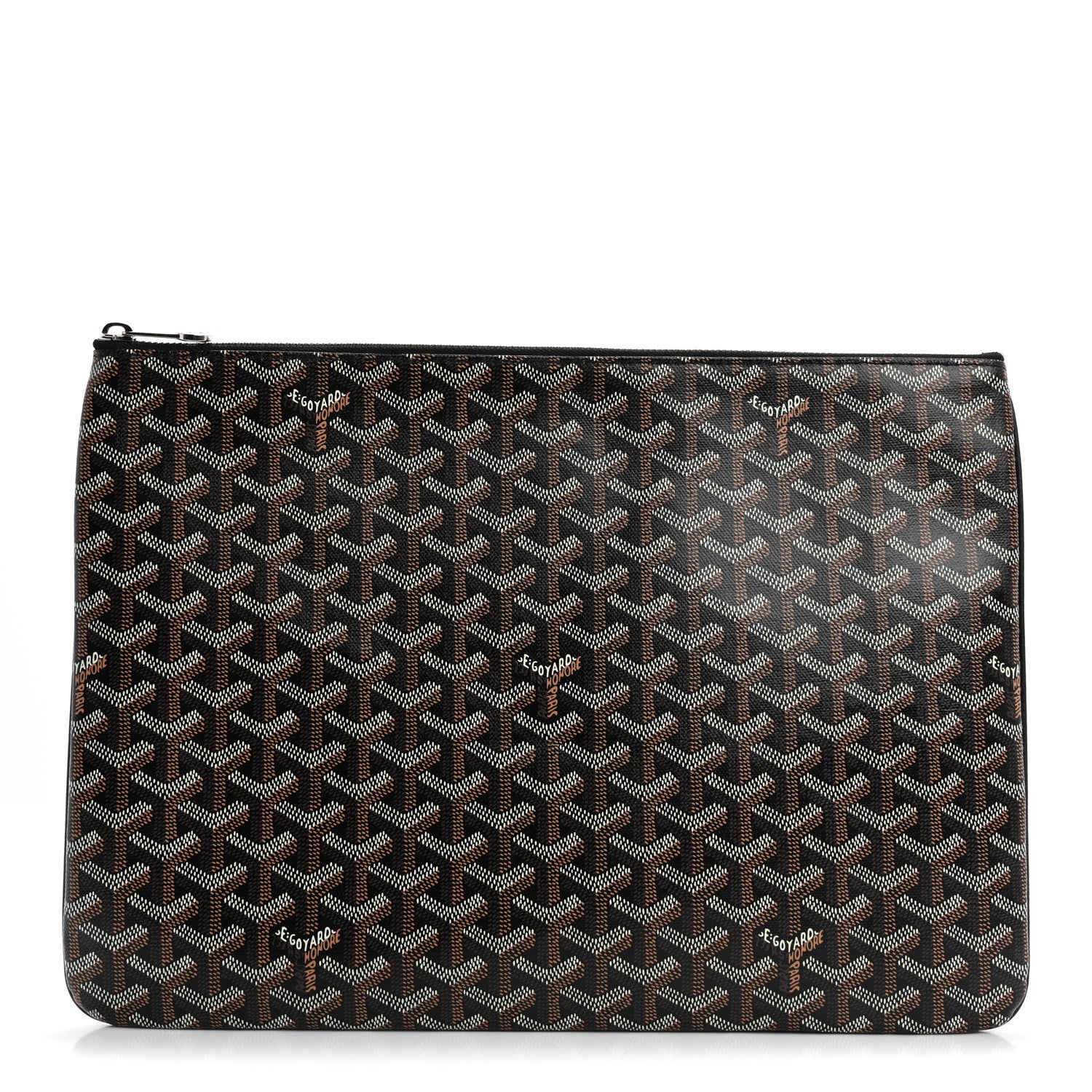Goyard Goyardine Senat Pochette GM Black 1 of 7