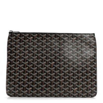 Goyard Goyardine Senat Pochette GM Black 1 of 7
