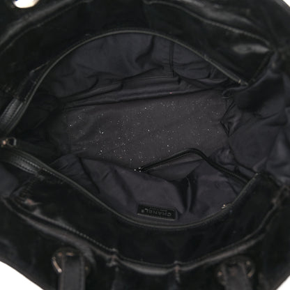 Chanel Vinyl Quilted Large Paris Biarritz Tote Black 5 of 15