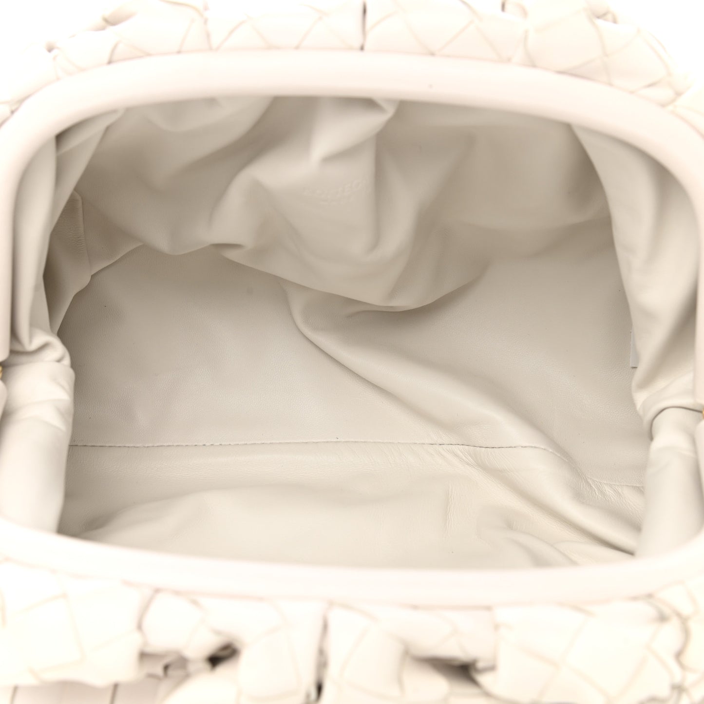 Nappa Maxi Intrecciato The Pouch Oversized Clutch Plaster