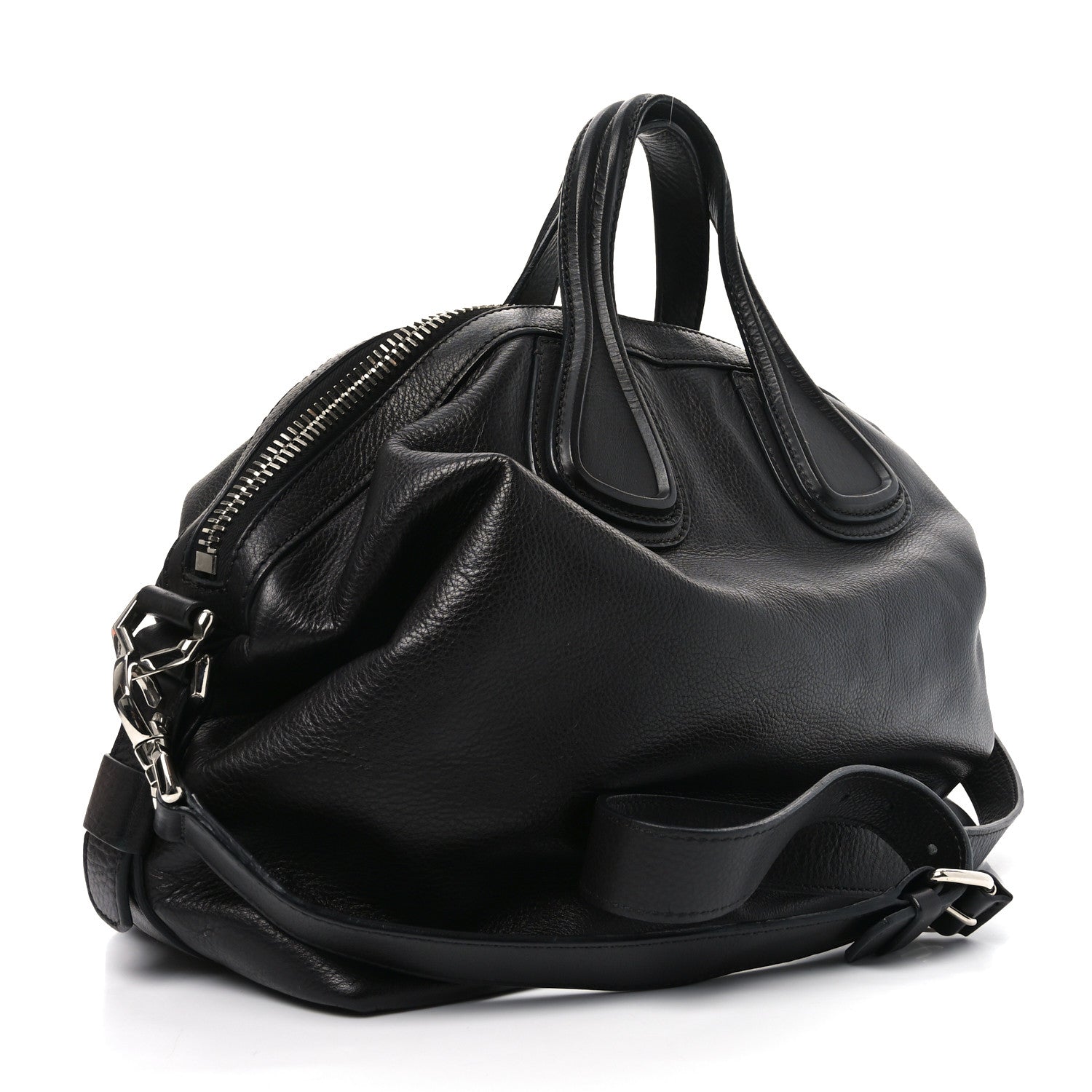 Givenchy Waxy Grained Calfskin Medium Nightingale Black 2 of 10