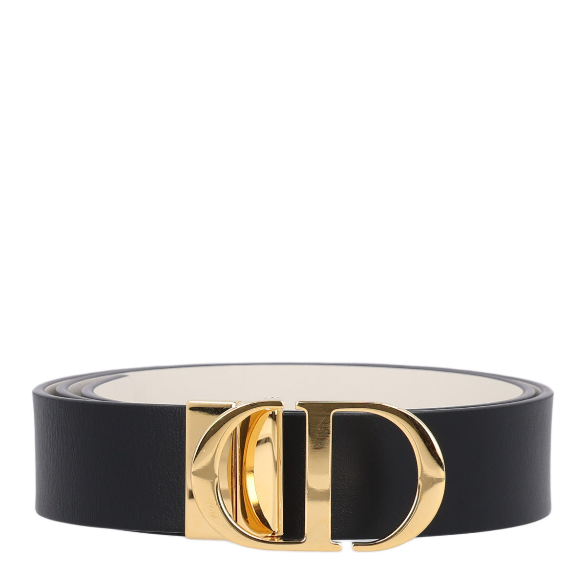 Calfskin 30 Montaigne Reversible Belt 85 34 Black Multicolor