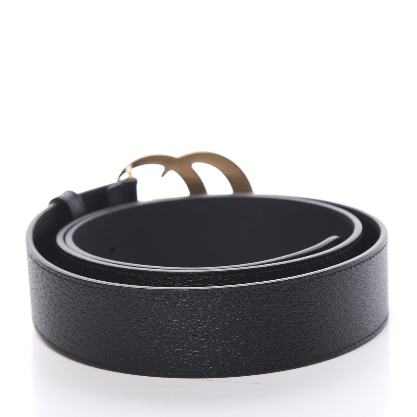 Textured Calfskin Double G 40mm Belt 105 42 Black