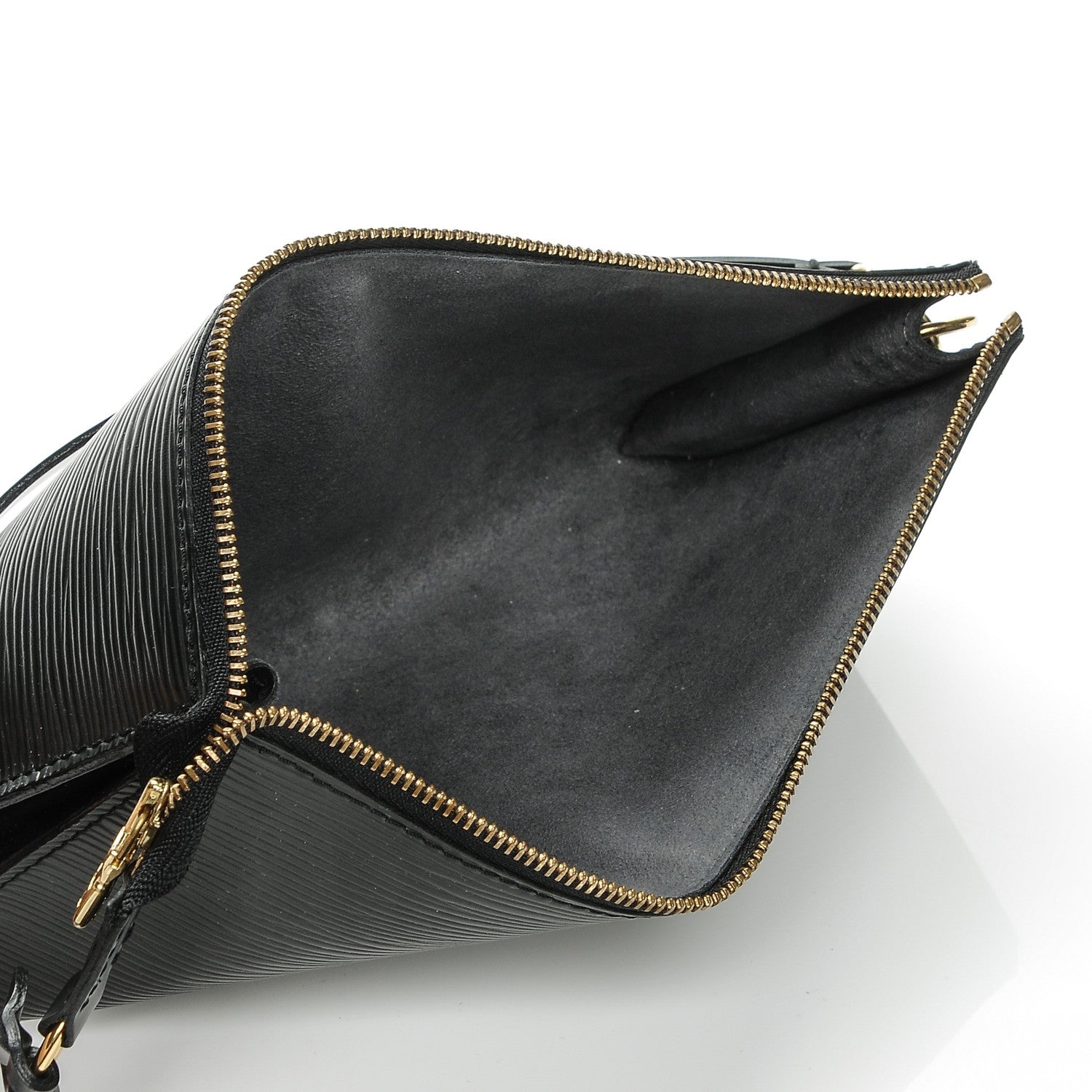 Louis Vuitton Epi Pochette Accessories 24 Black 5 of 6