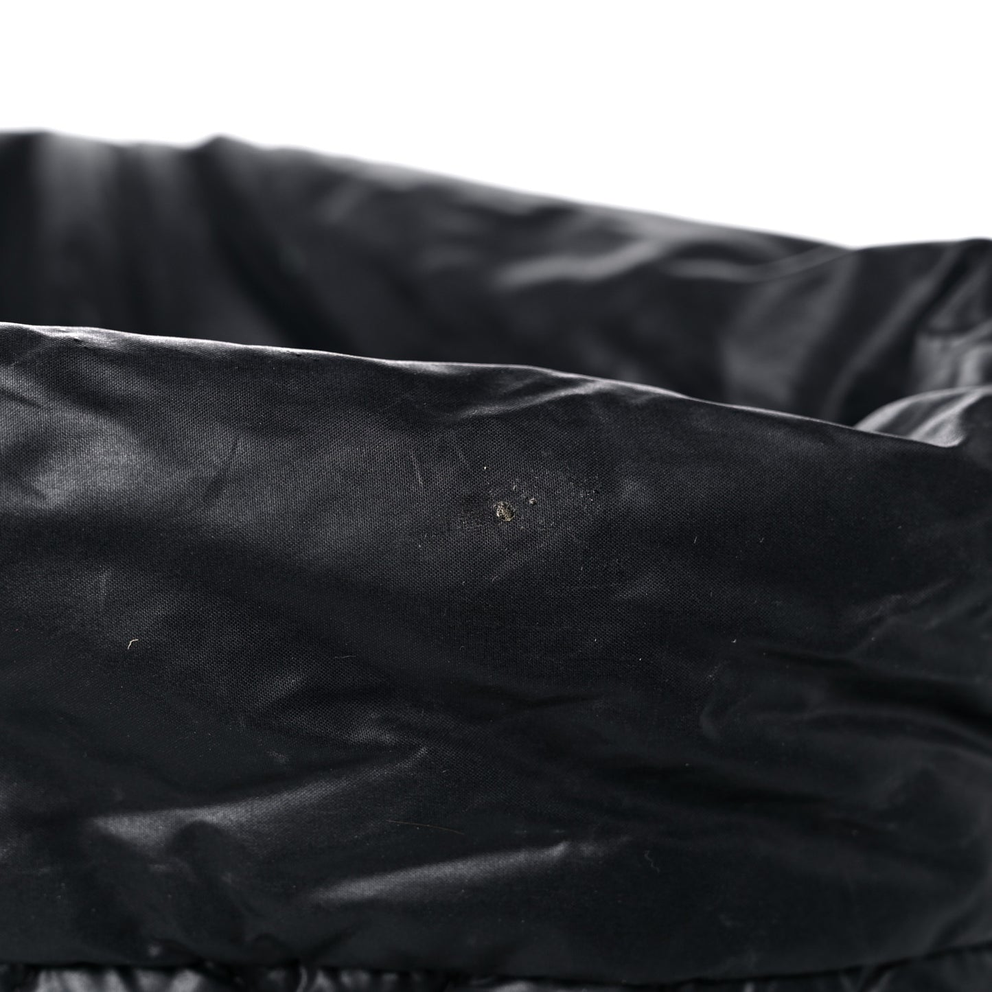 Nylon Quilted Large Coco Cocoon Tote Black