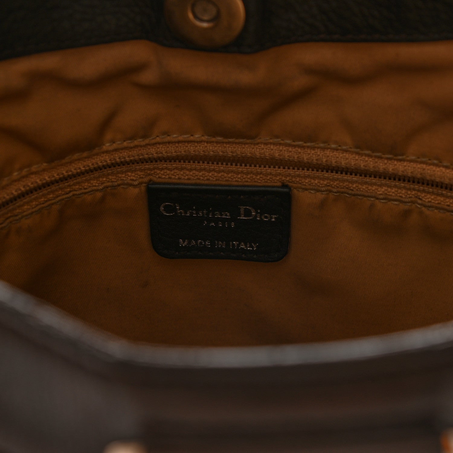 Christian Dior Monogram Hobo Brown 6 of 9