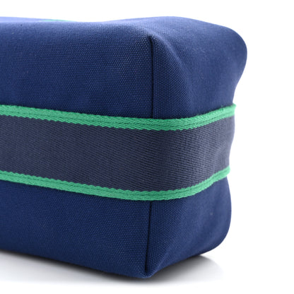 Hermes Canvas Small Bride-A-Brac Pouch Marine 10 of 10