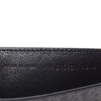 Saint Laurent Classic Toile Monogram Fragments Pouch Black Lino 6 of 7
