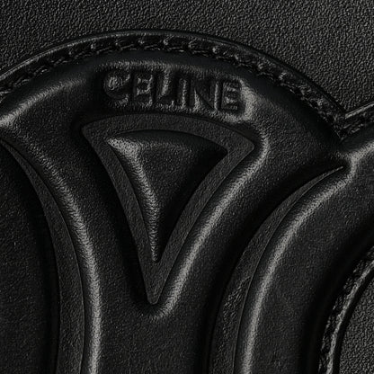 Celine Smooth Calfskin Cuir Triomphe Camera Shoulder Bag Black 6 of 10