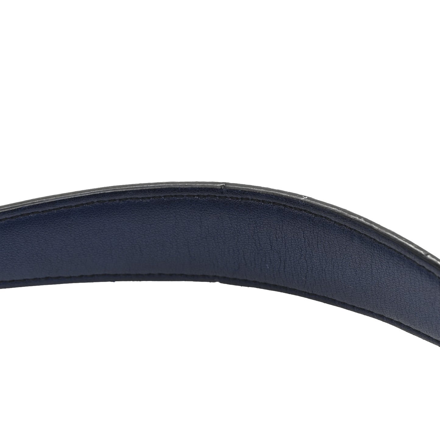 Nappa Intrecciato Small Loop Blue