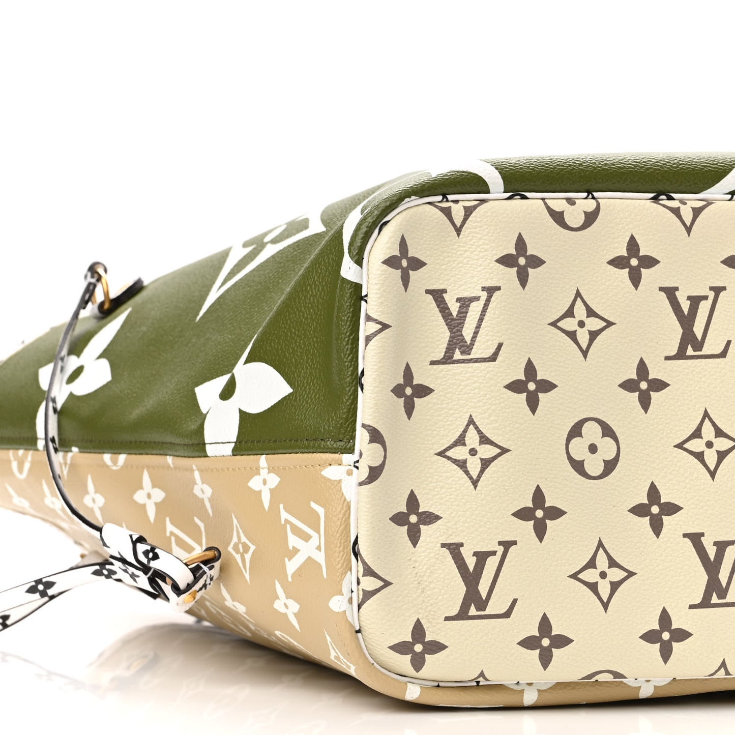 Monogram Giant Neverfull MM Kaki