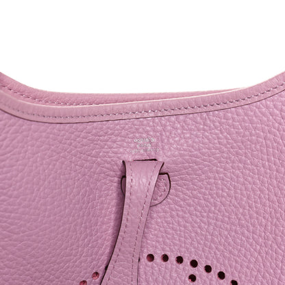 Hermes Taurillon Clemence Evelyne TPM Mauve Sylvestre 6 of 11