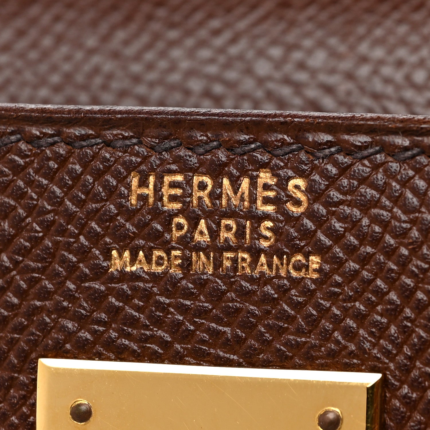 Hermes Courchevel Kelly Sellier 32 Noisette 6 of 13