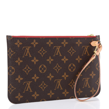 Louis Vuitton Monogram Neverfull MM GM Pochette Cherry 3 of 6