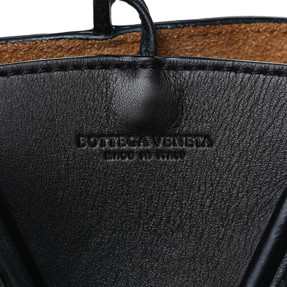 Bottega Veneta Calfskin Small Basket Tote Black 9 of 9