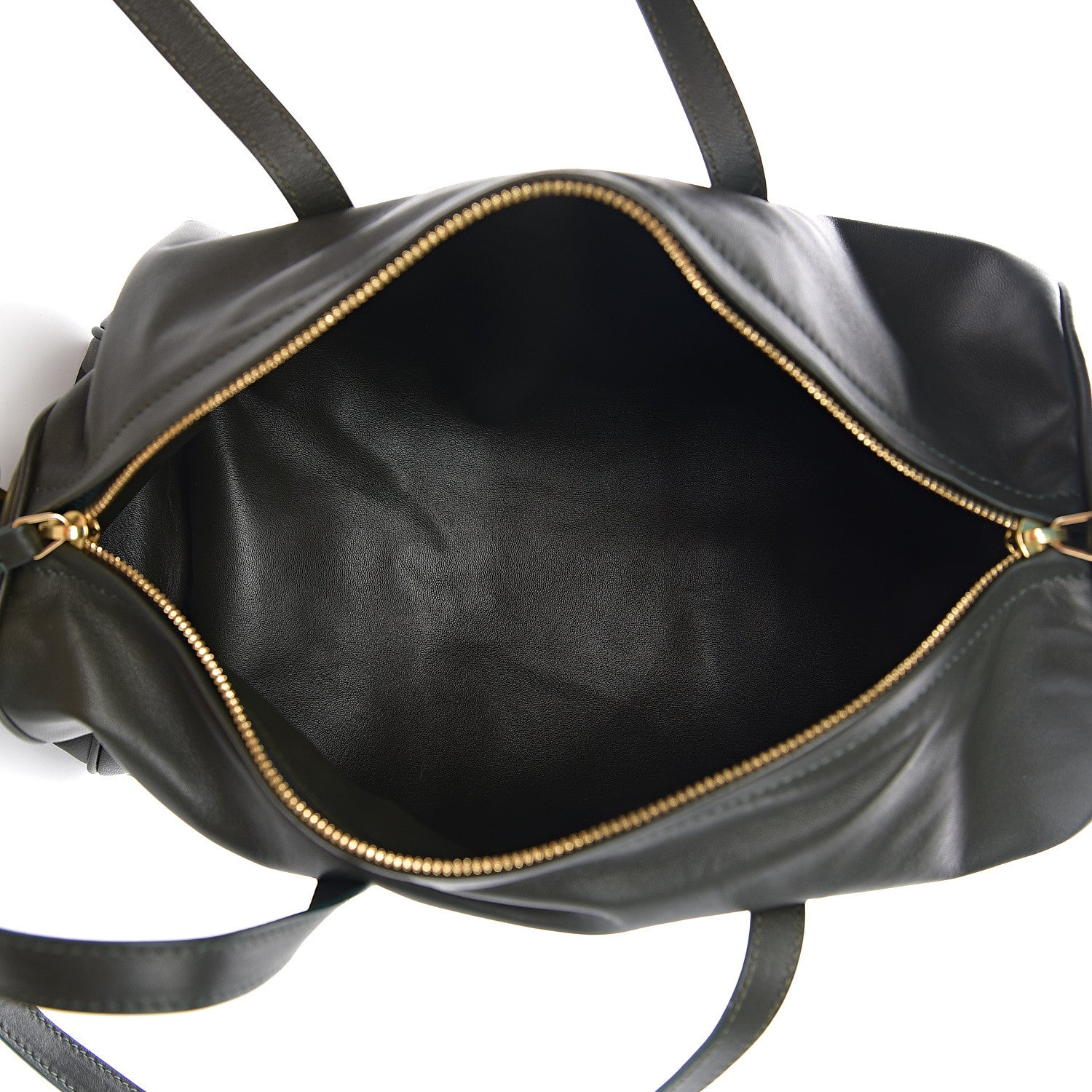 Mansur Gavriel Lambskin Mini Duffel Bag Moss 4 of 7