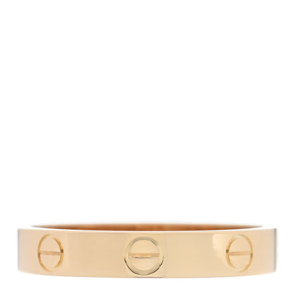 Cartier 18K Yellow Gold 3.5mm LOVE Wedding Band Ring 57 8 3 of 6