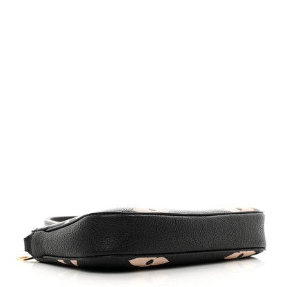 Louis Vuitton Empreinte Monogram Giant Multi Pochette Accessories Mini Pochette Black Beige 4 of 9