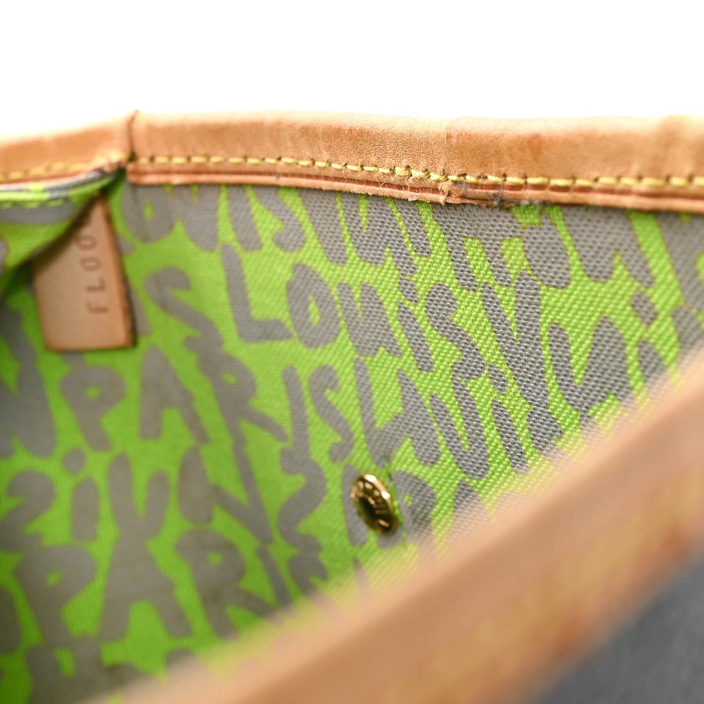 Monogram Graffiti Neverfull GM Green