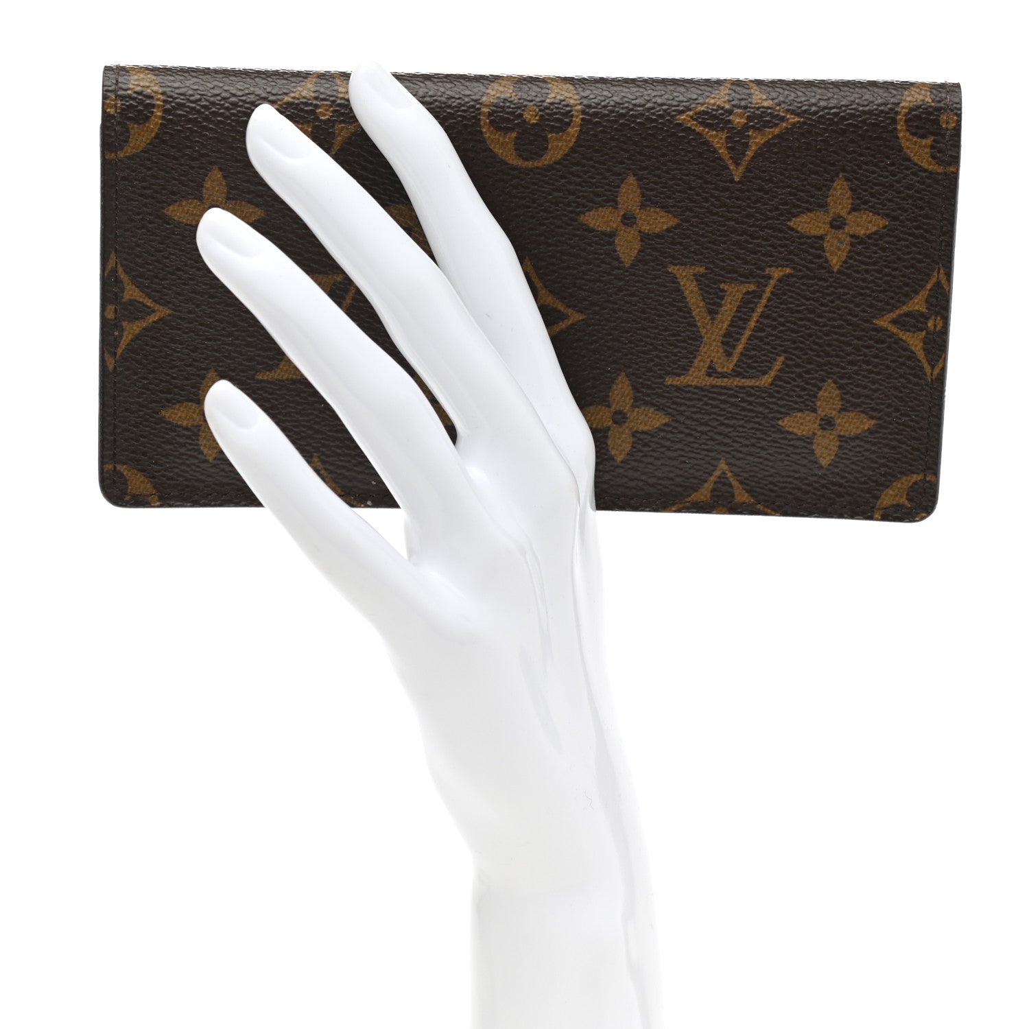 Louis Vuitton Monogram Simple Checkbook Holder Wallet Cover 2 of 7