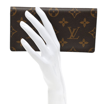 Louis Vuitton Monogram Simple Checkbook Holder Wallet Cover 2 of 7