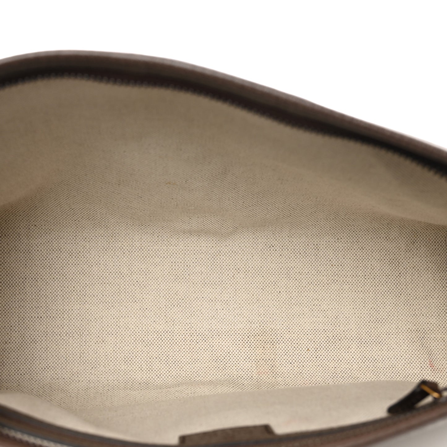 GG Supreme Monogram Web Ophidia GG Toiletry Case Beige New Acero