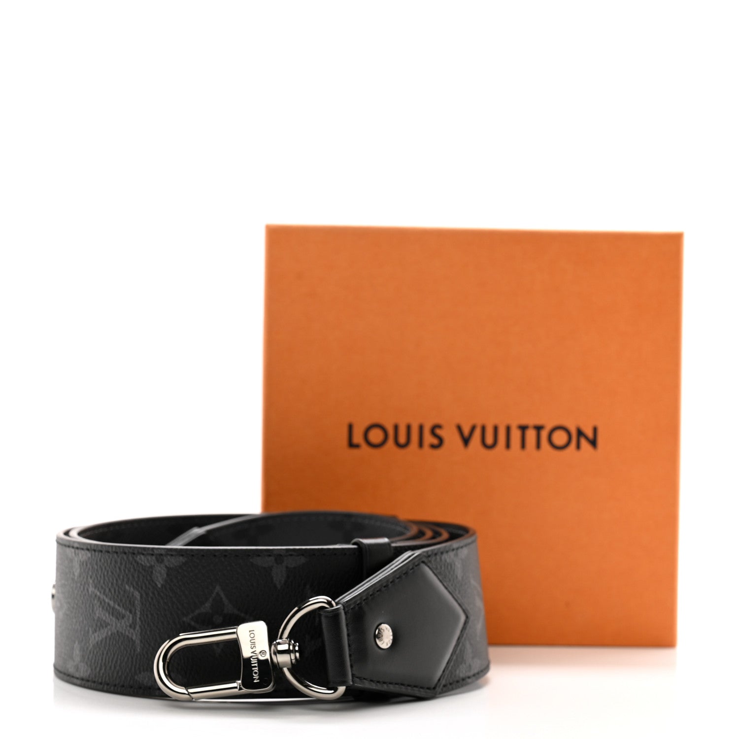 Louis Vuitton Monogram Eclipse Reversible Bandouliere Shoulder Strap 7 of 7