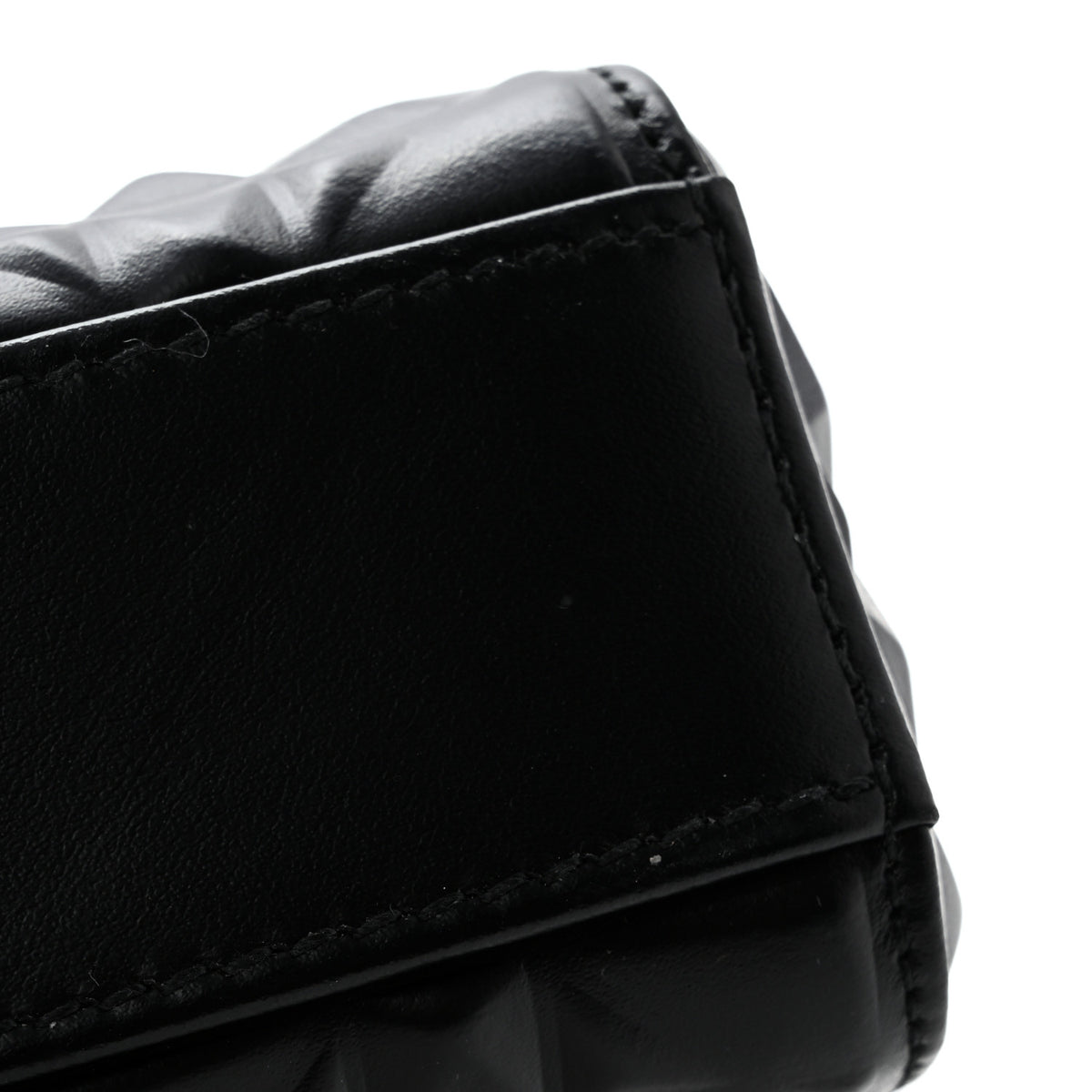 Christian Dior Calfskin Cannage Diamond Medium Lady D-Joy Black 12 of 14